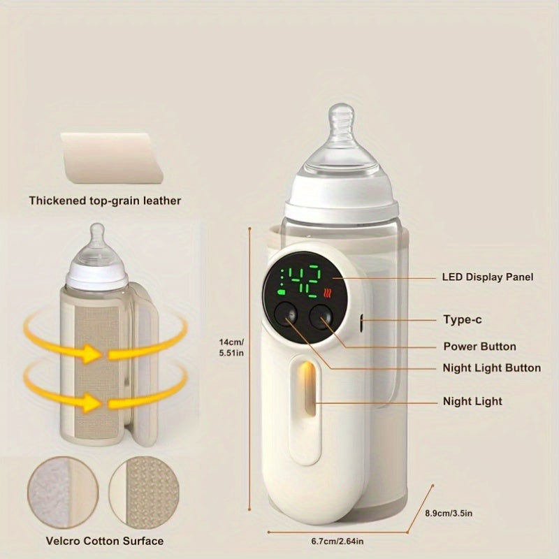 GlowBottle™ - De slimme flessenwarmer die met je meebeweegt