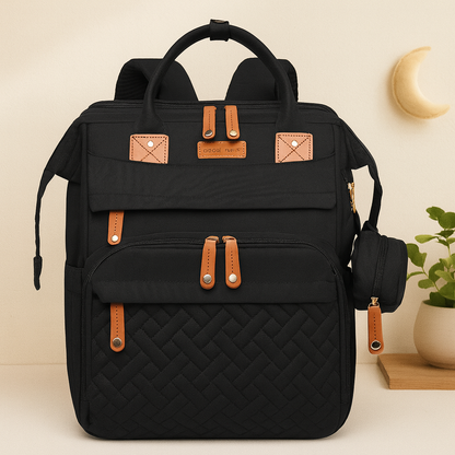 3-in-1 Dreambag – Luiertas, Reisbedje & Powerbank in één